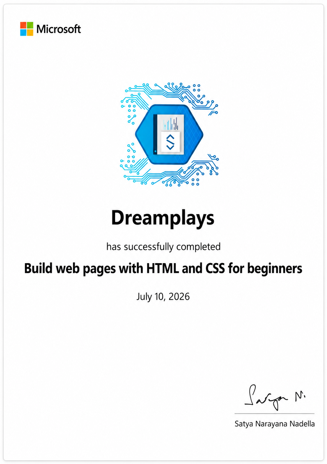 Microsoft Web Specialist